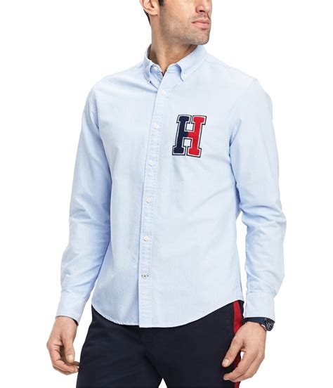 tommy hilfiger button up shirt